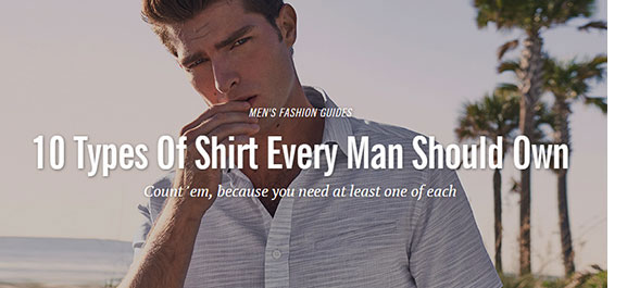 Ultimate Guide To Men's Shirt ---Color