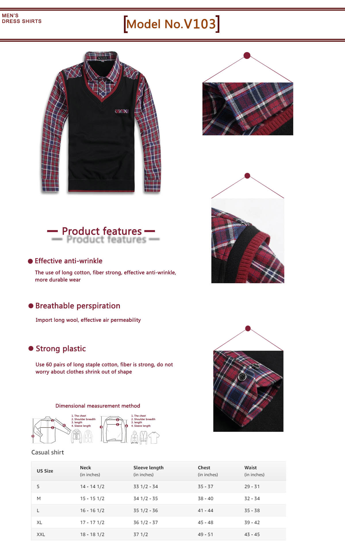 Winter Plaid Men Shirt