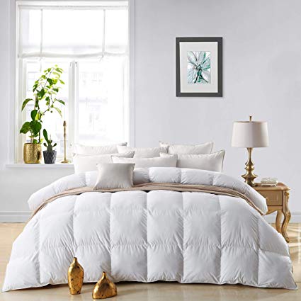 How to Put a Duvet Cover on a Down Comforter
