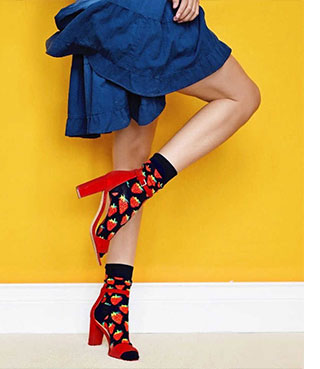 Slip into 2019 Spring's Colorful Socks