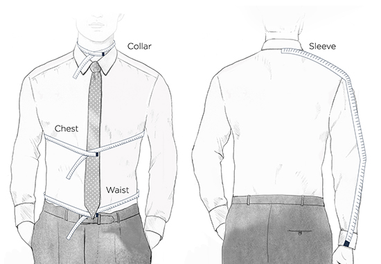 How To Measure Yourself For A Shirt