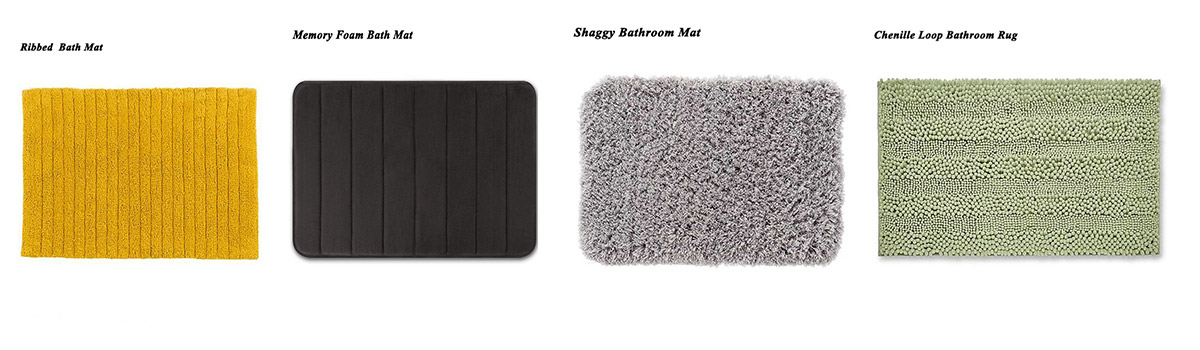 Ubestinc Bathroom Collection---Bath Mats