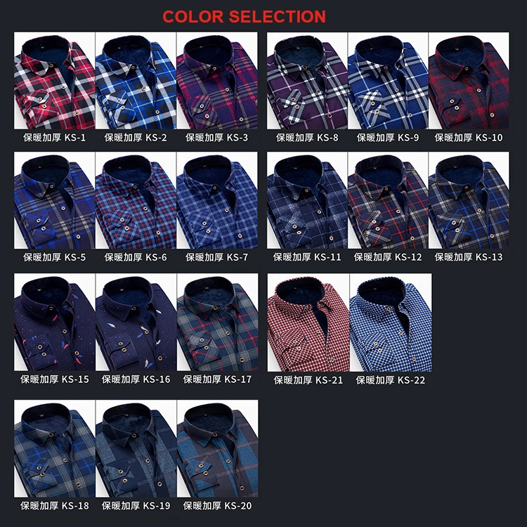 Plaid Men Flannel Shirt