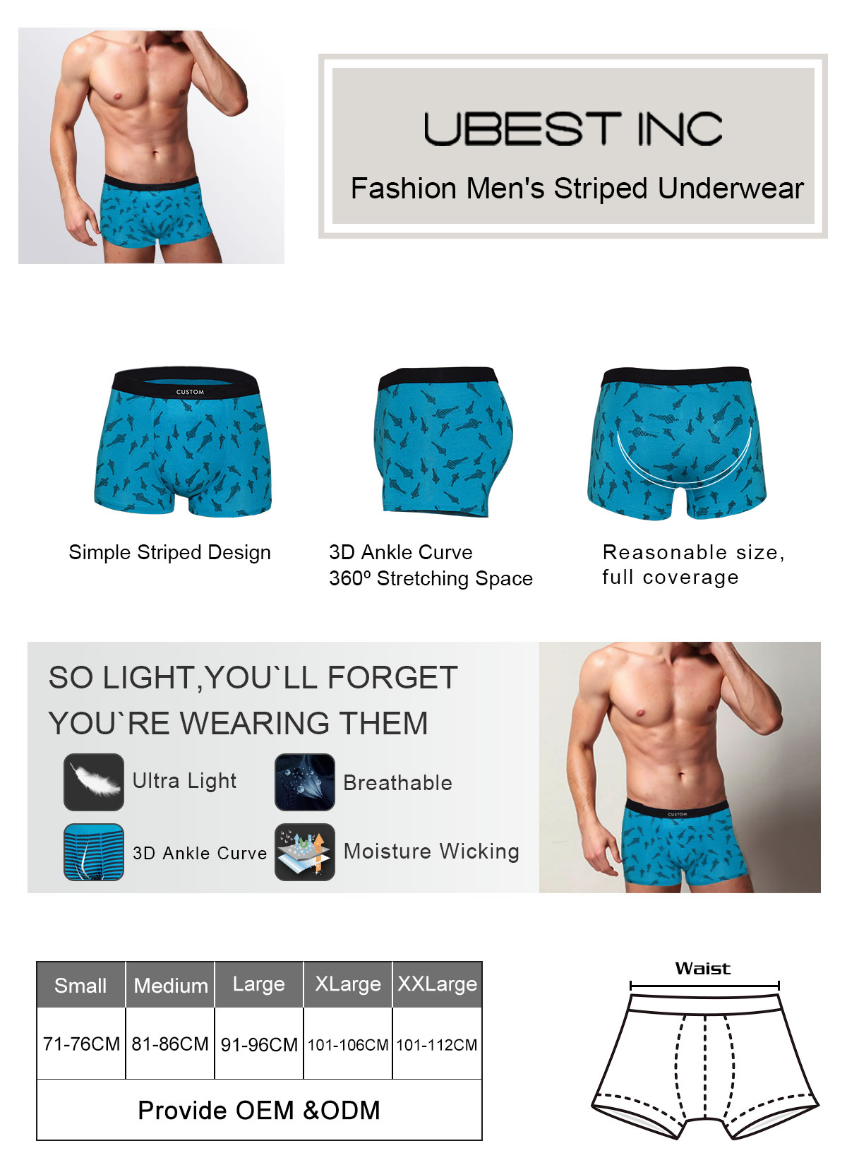 BRILLMAX Men Underwear Boxer Shorts