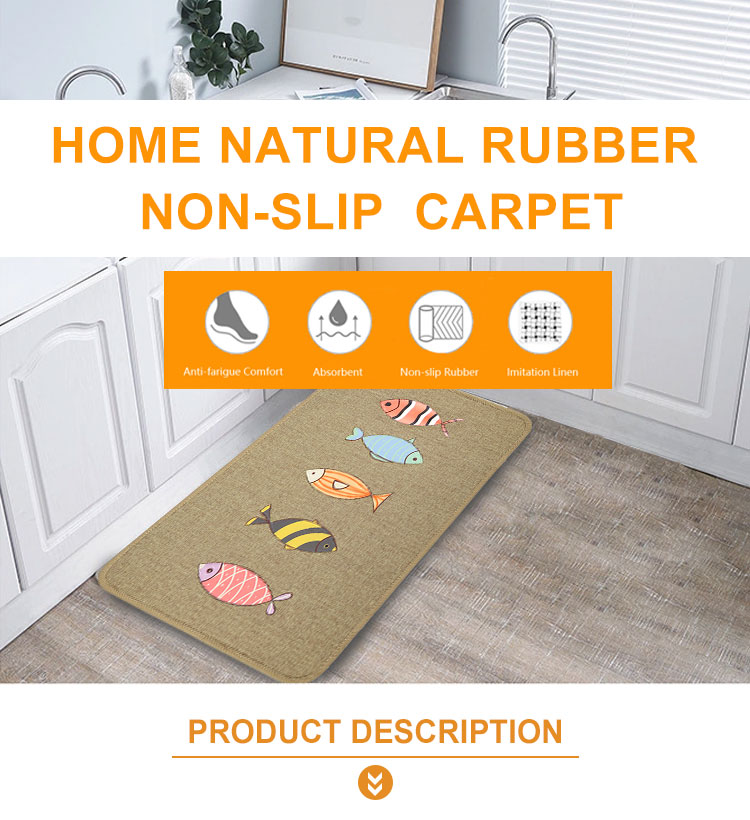 Anti Fatigue Non-slip Square Door Mat