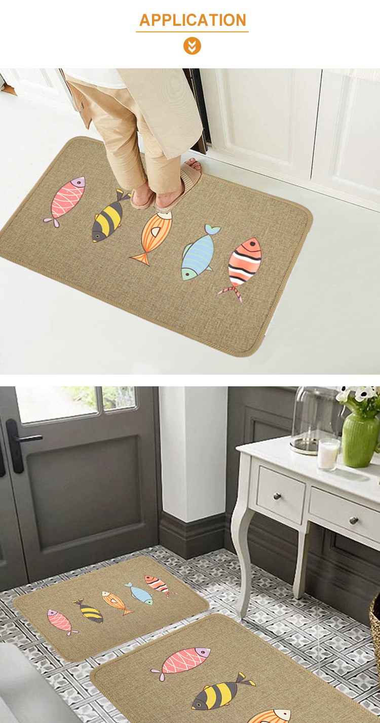 Anti Fatigue Non-slip Square Door Mat