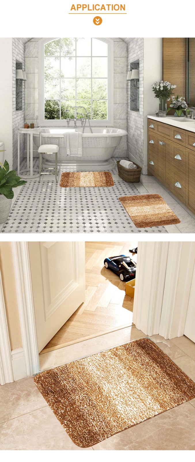 Soft Comfortable Door Rugs Mats