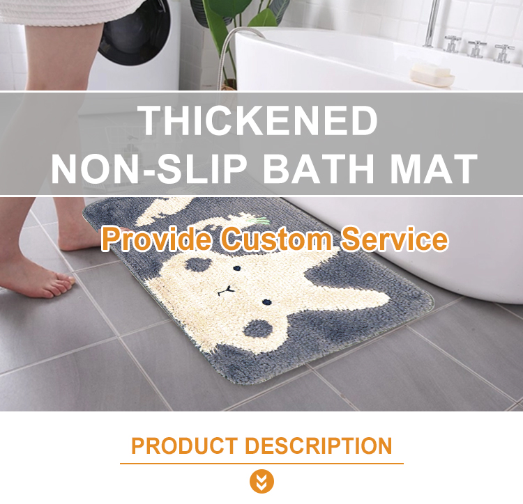 Absorbent Non-slip Microfiber Bathroom Kitchen Door Mat