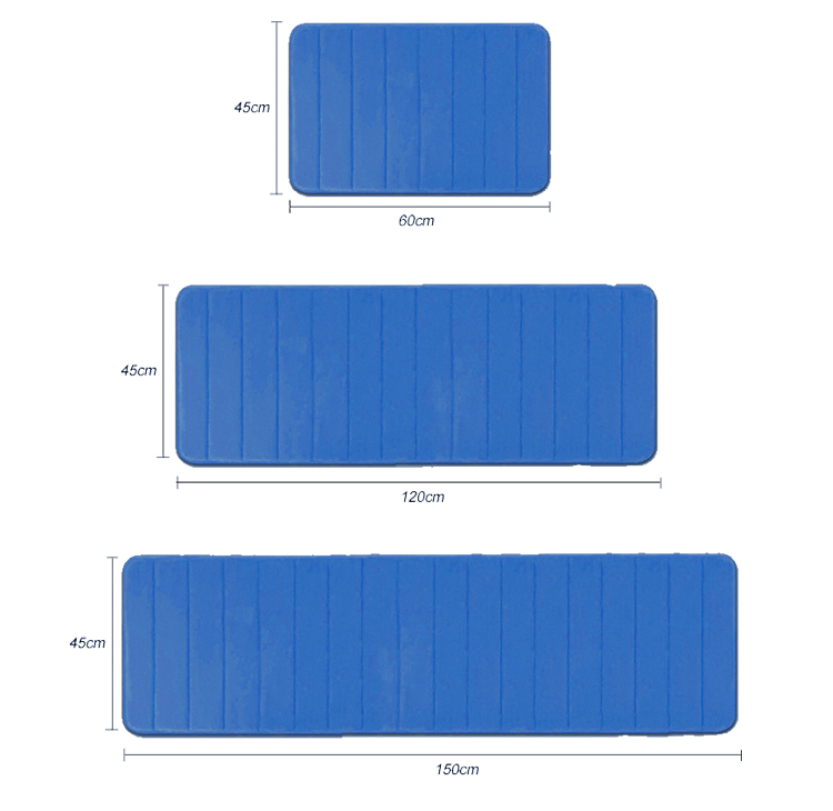 Absorbent Flannel PVC Mat