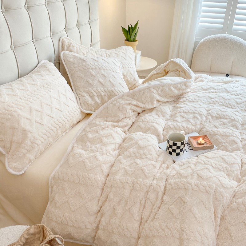 Fluffy Sabana And Bettbezug Bedding Set Sheet