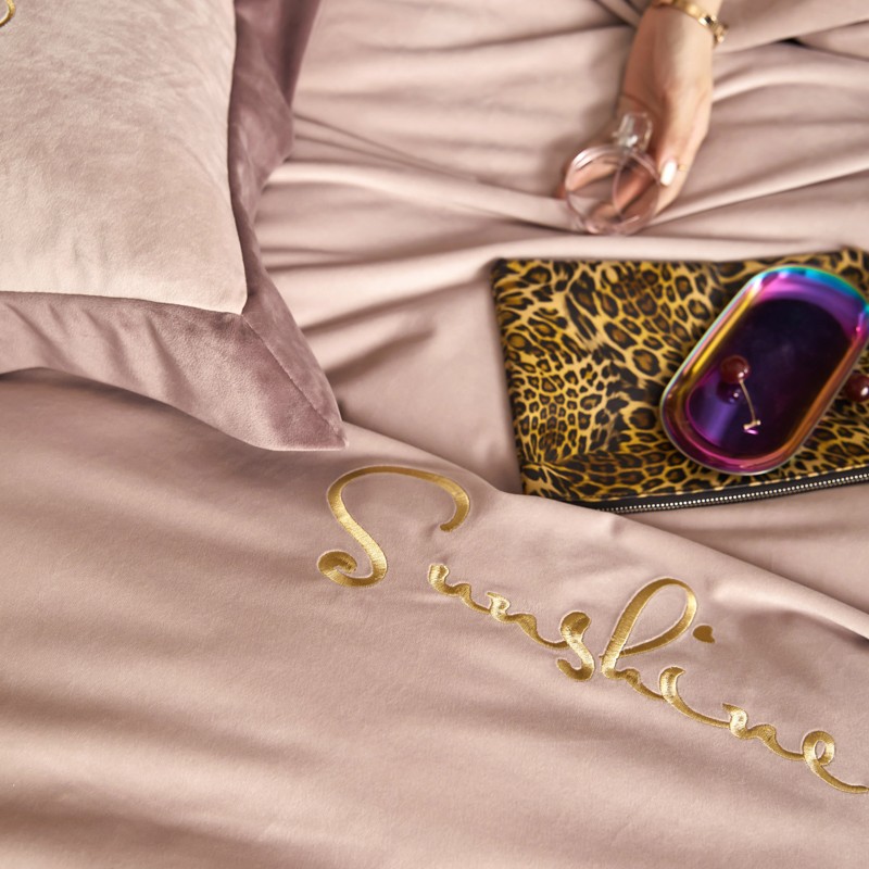 Luxury Polyester Bed King Duvet Set Cover