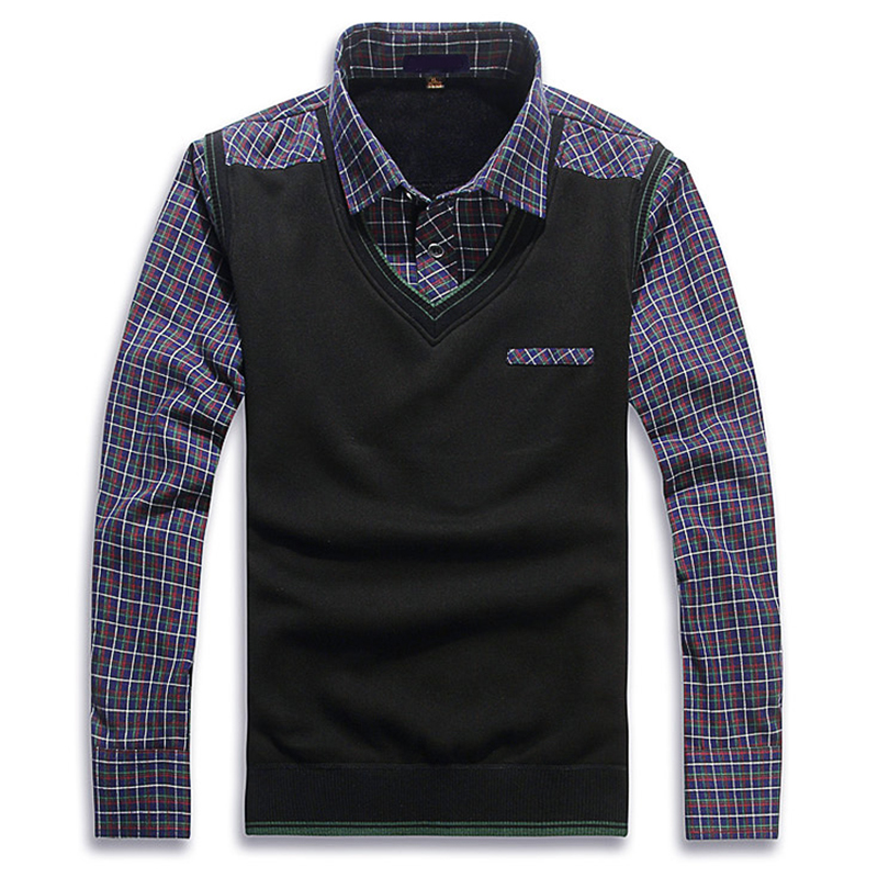 Winter Men Shirt With Vest