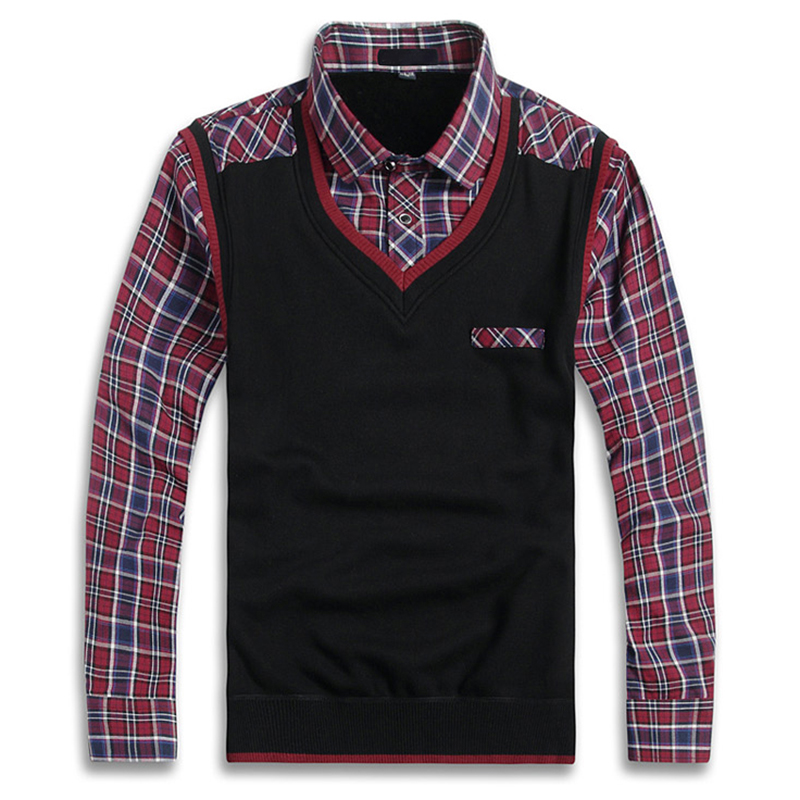 Winter Plaid Men Shirt 