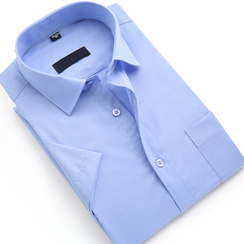 Men Short Sleeve Slim Fit Shirt