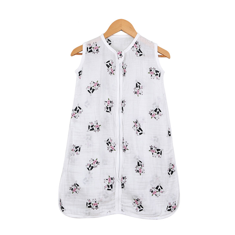 Wholesale Amazon Hot Sale 100% Muslin Cotton Baby Muslin Sleeping Bag