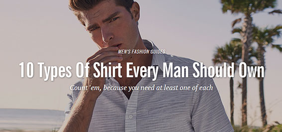 Ultimate Guide To Men's Shirt ---Color