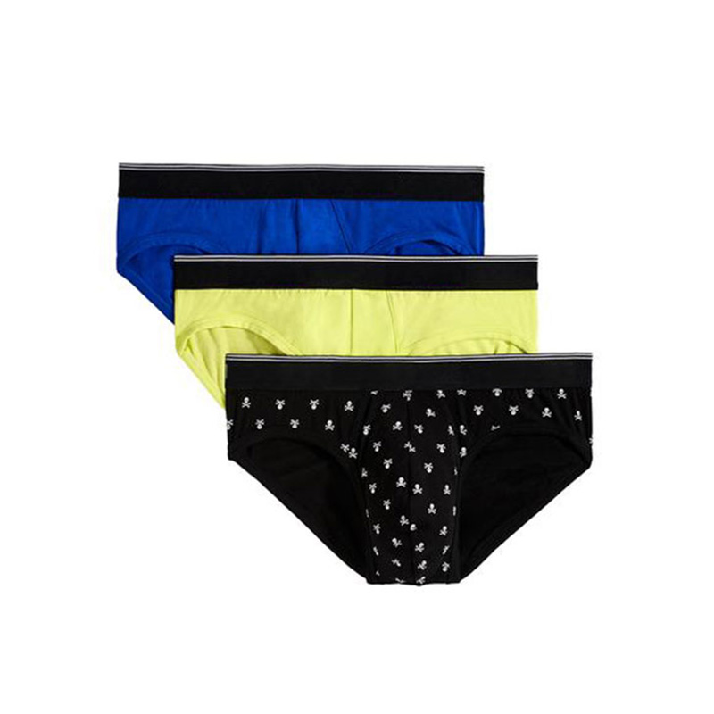 Custom Brief Style Underwear Men Stretch No-Show Briefs