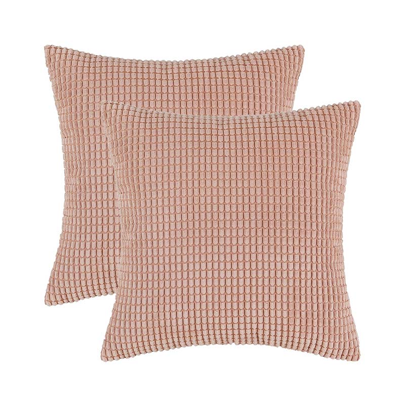 Corduroy Striped Cushion Cover