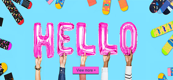 Slip into 2019 Spring's Colorful Socks