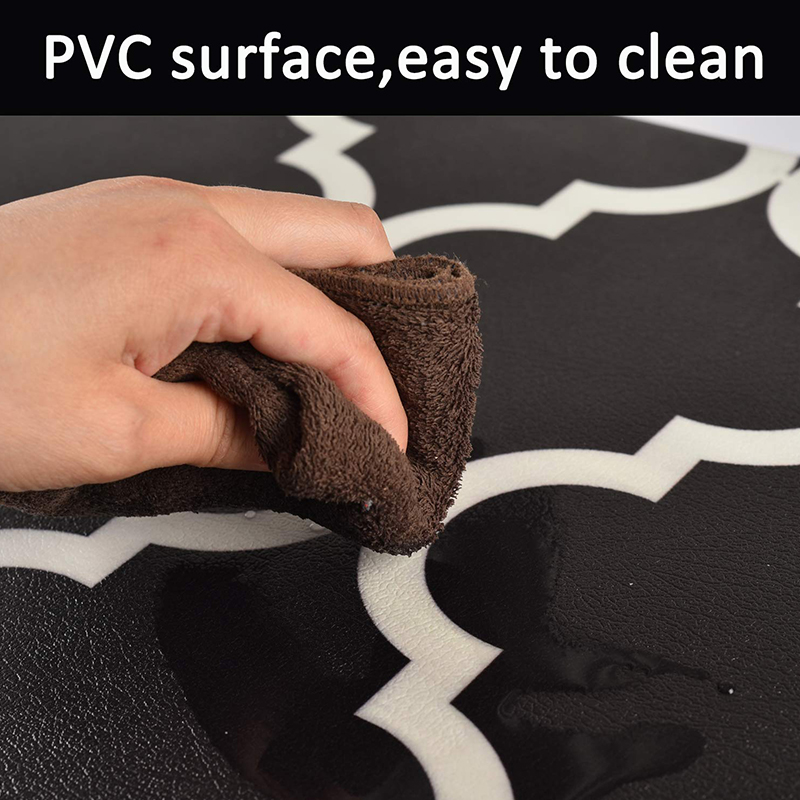 Kitchen PVC Leather Mat