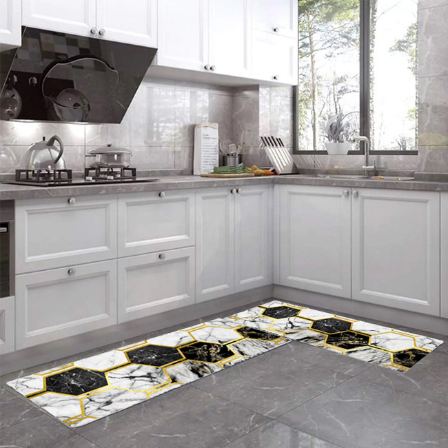 PVC Kitchen Printed Floor Mats