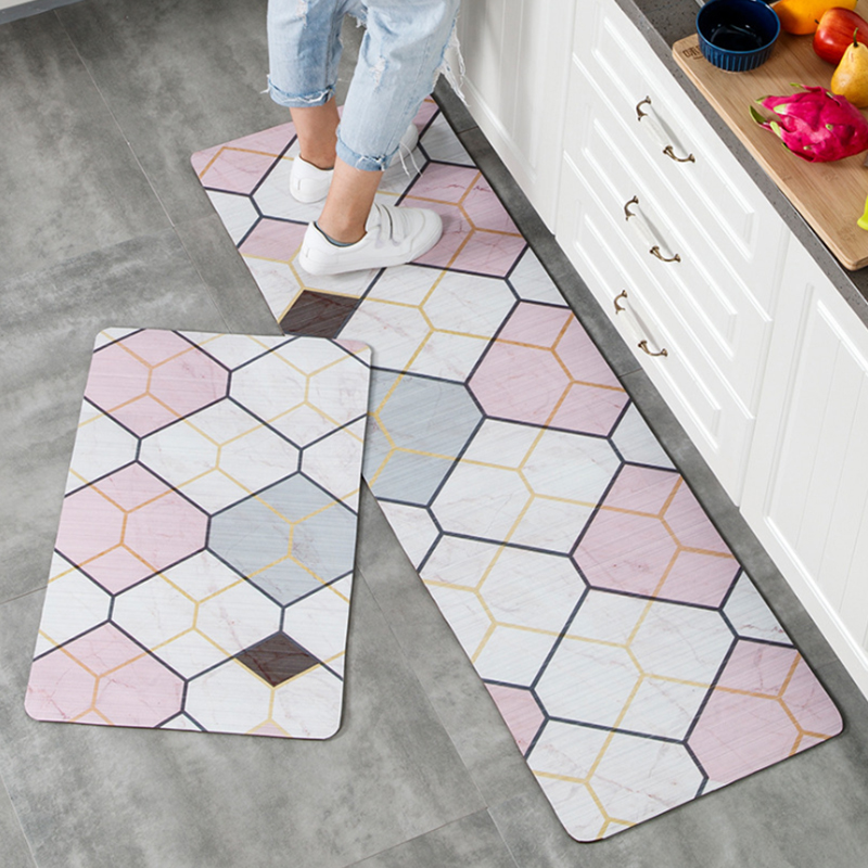 PVC Kitchen Printed Floor Mats