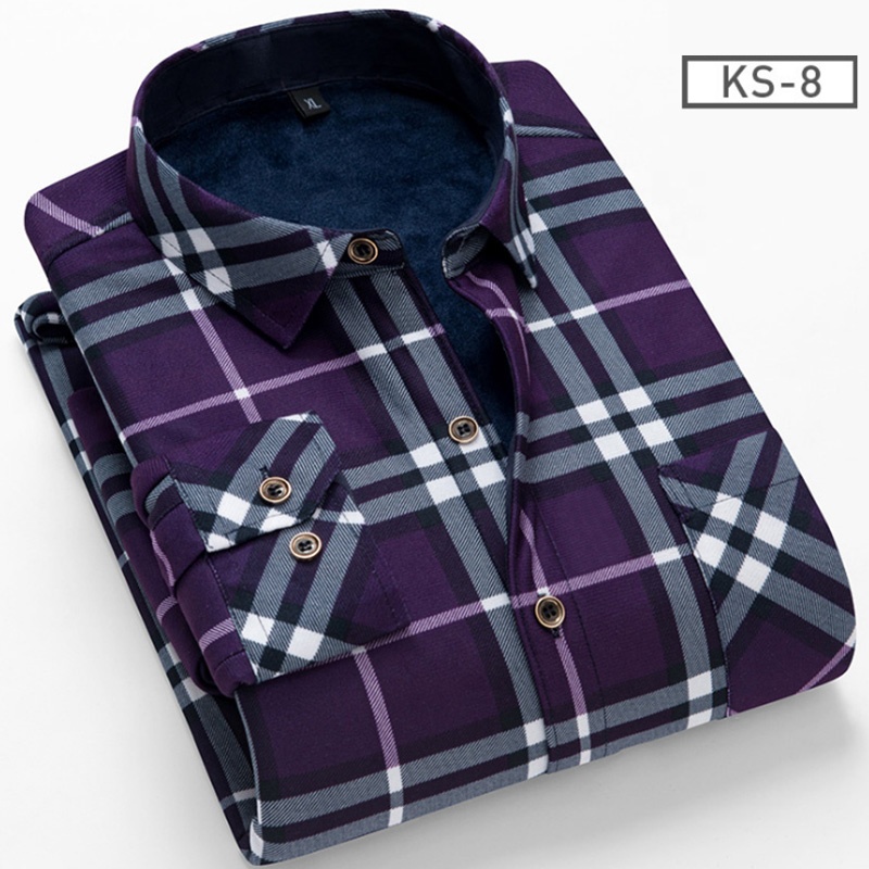 Plaid Men Flannel Shirt