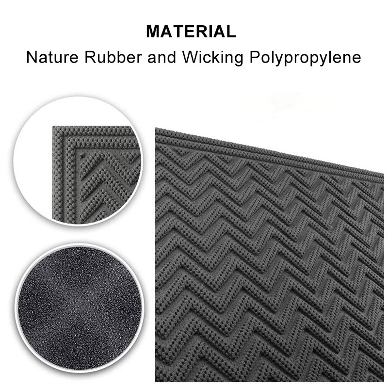 Custom Durable Rug Non-Slip Doormat 