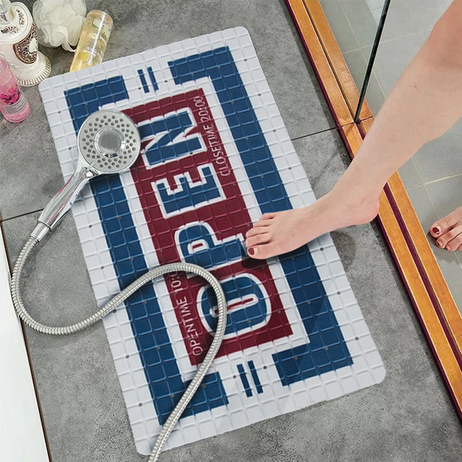 PVC Bath Mat with Suction