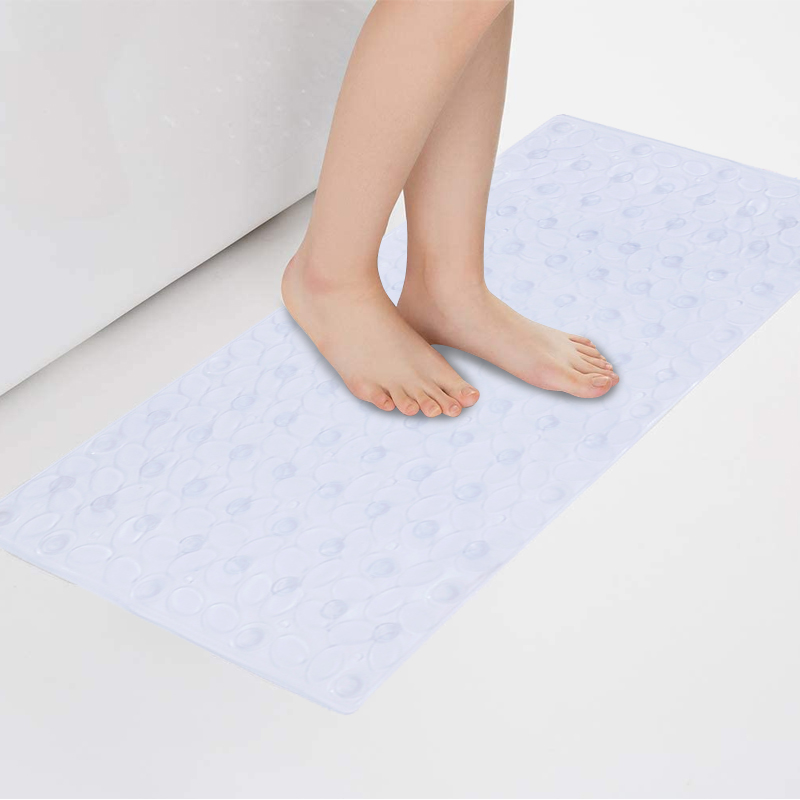 Transparent Non-slip PVC Bathmat