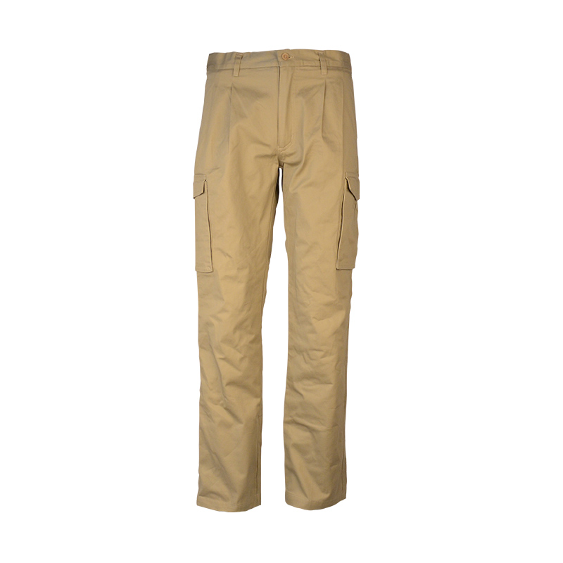 Straight-Fit Twill Work Cargo Pants 