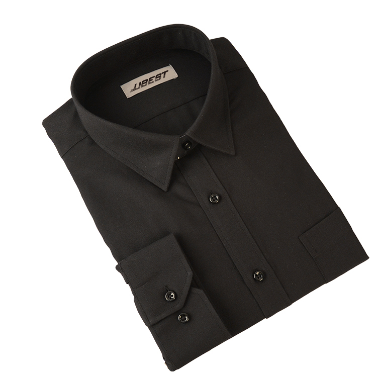 UBEST Men's Black Button Down Shirt 