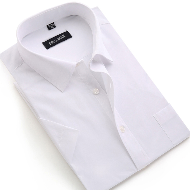 BRILLMAX Solid Color Formal Men Shirt