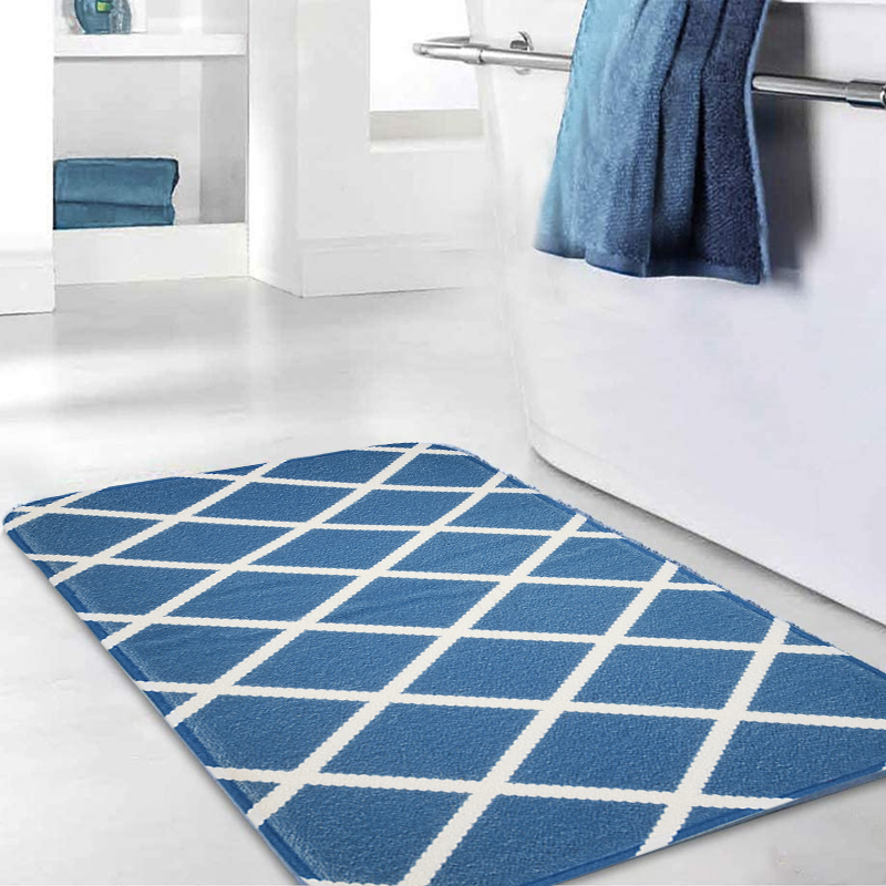 Flannel Bathroom Floor Mat