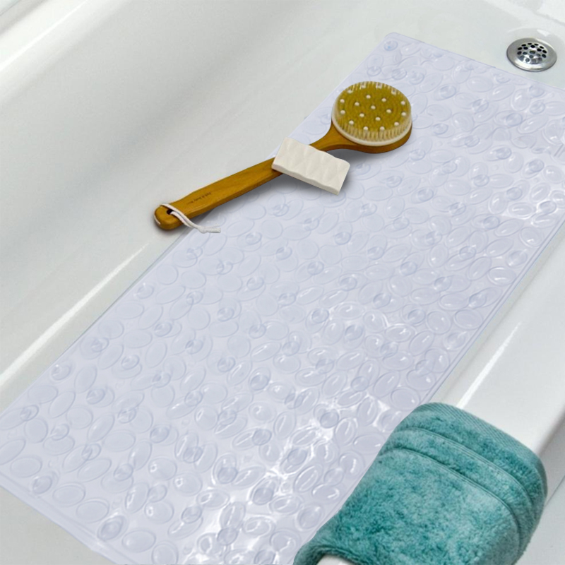 PVC Non-slip Bathtub Mats With Suction Cups