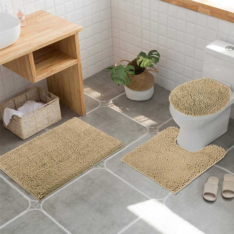 Chenille Bathroom Rug Sets