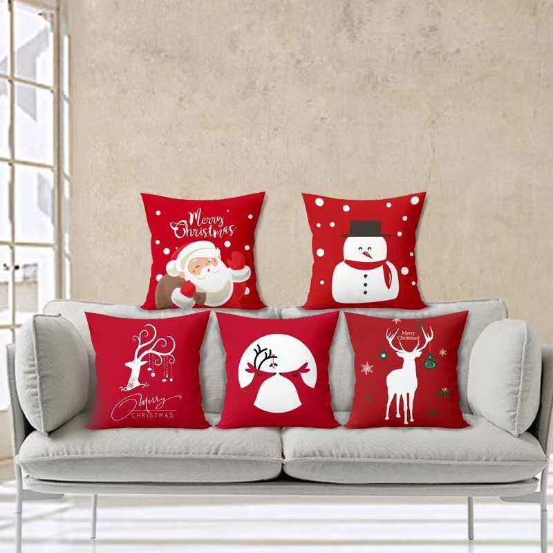 Cushion Covers Cotton Set 