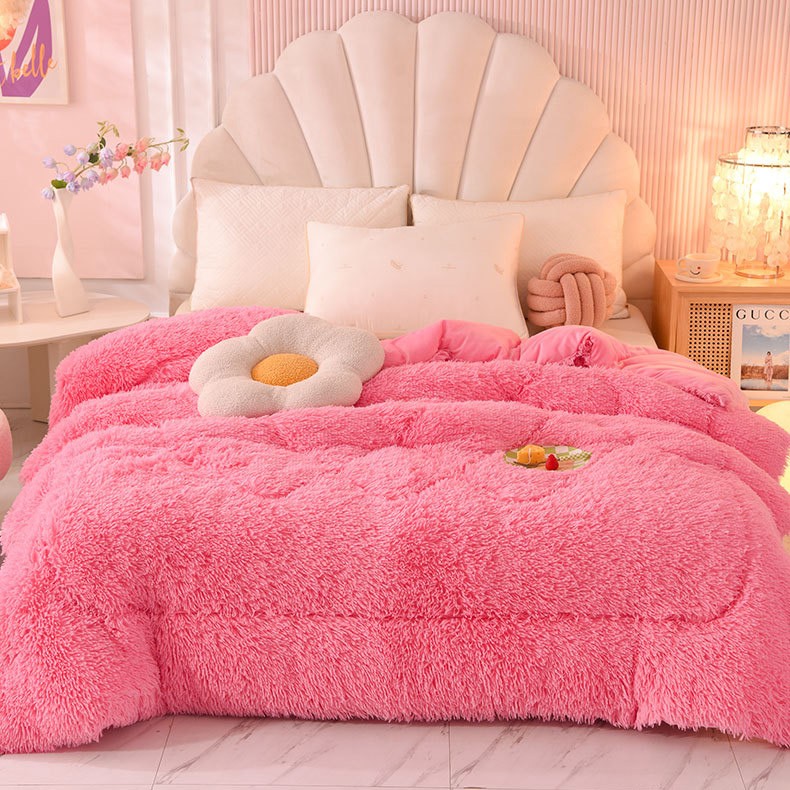 Tie Dye Fluffy Plush Comforter