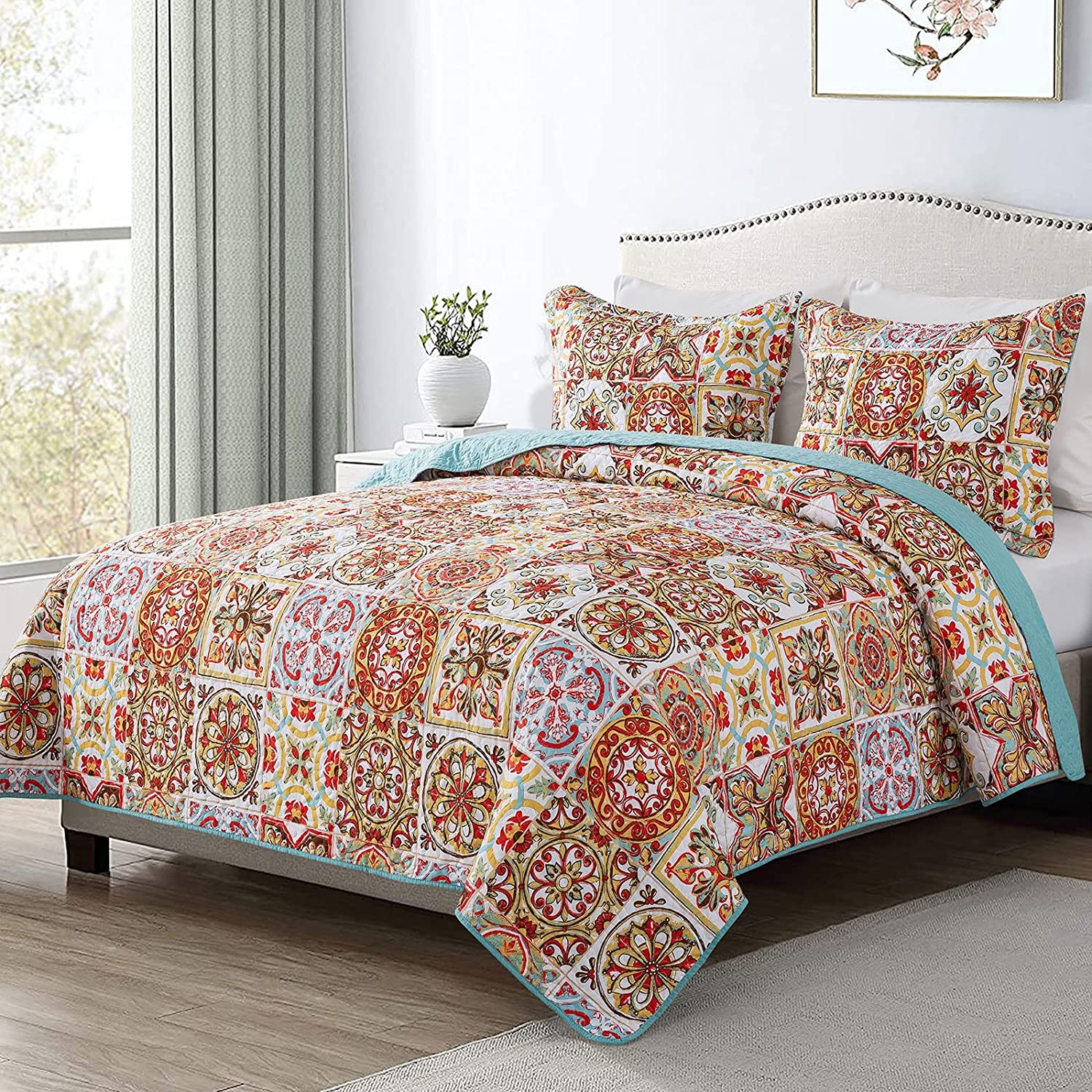 Cotton Quilt and Bedspread Queen