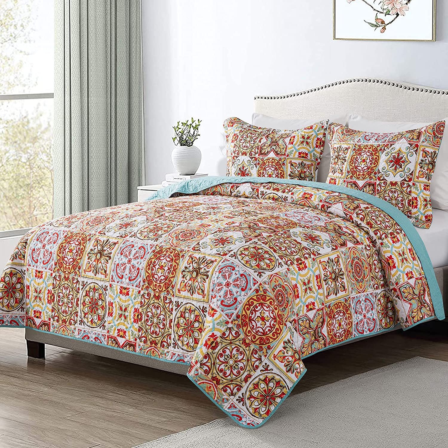 Cotton Quilt and Bedspread Queen
