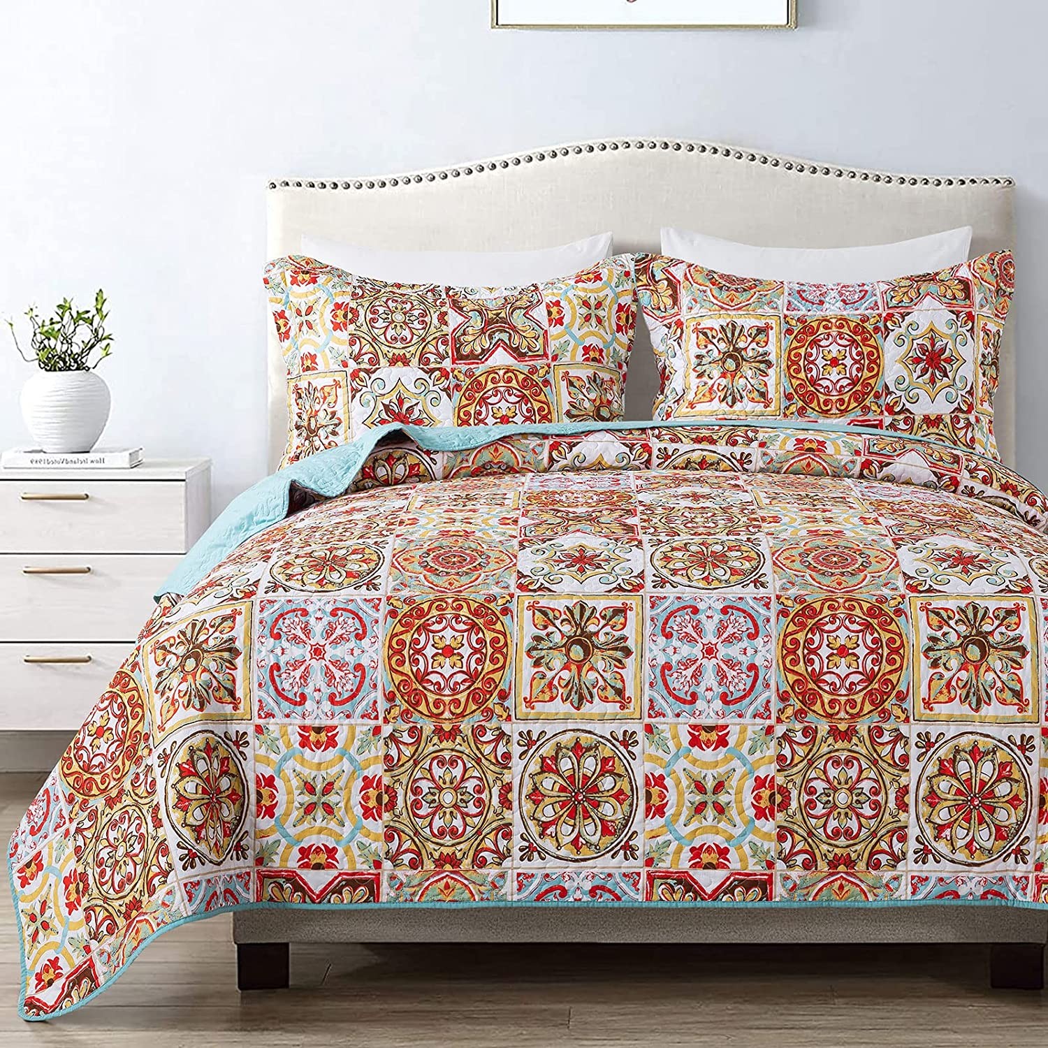 Cotton Quilt and Bedspread Queen