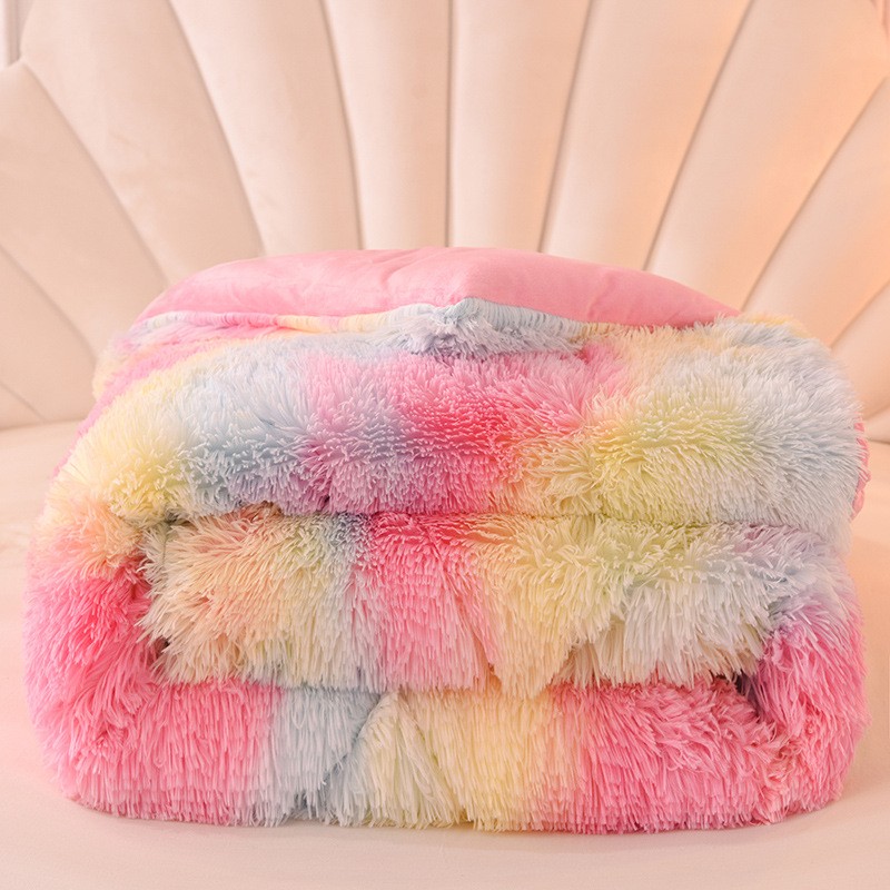 Faux Fur Fluffy Comforter