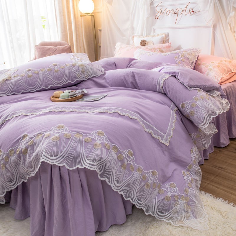 Bettbezug Woven Duvet Cover Set