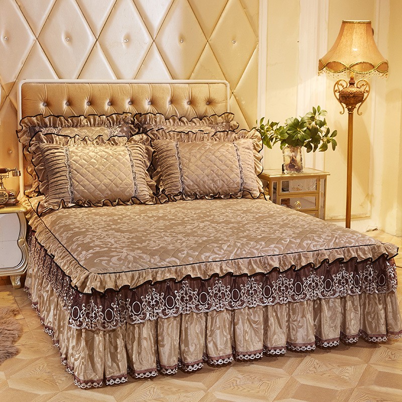 Modern Bed Skirt Cover Set Bedding