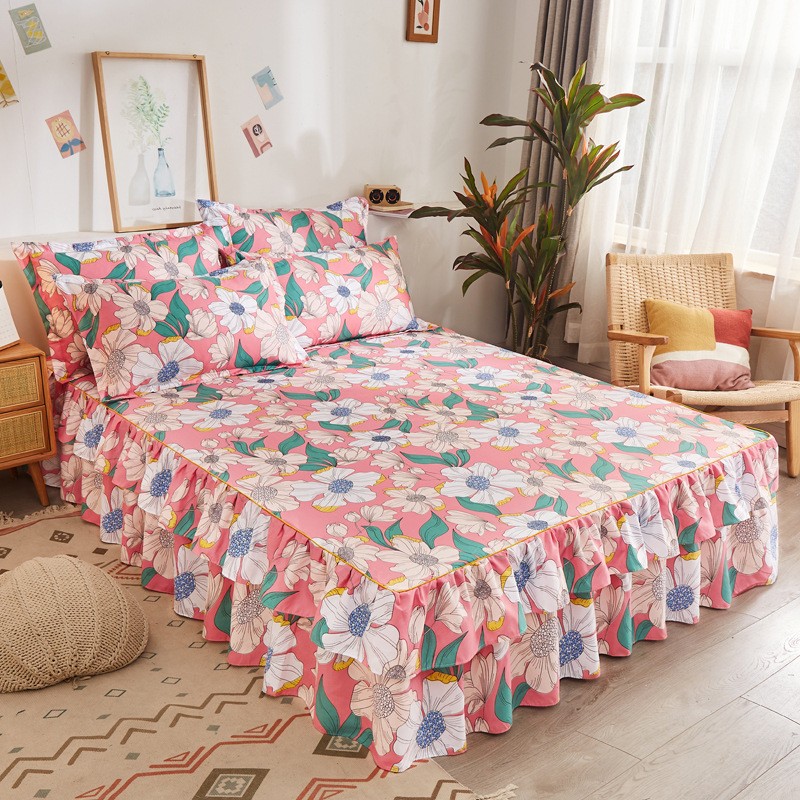 Double Layer Bedspread 