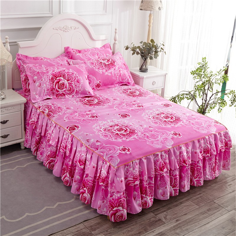 Double Layer Bedspread 