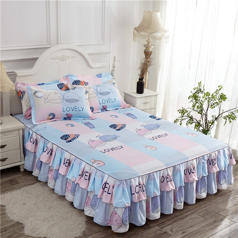 Double Layer Bedspread 