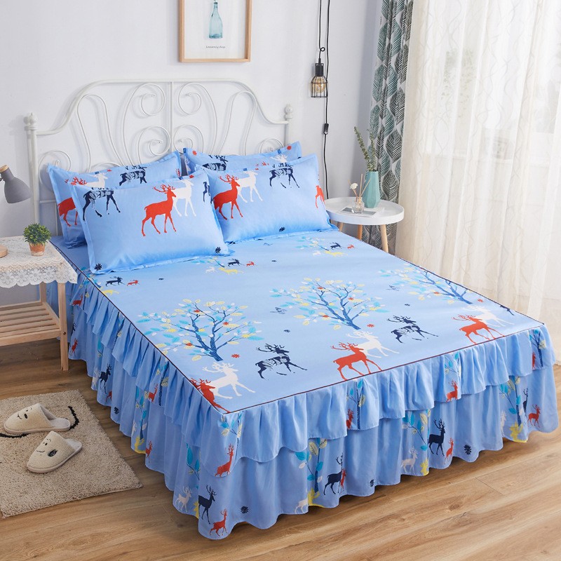 Double Layer Bedspread 