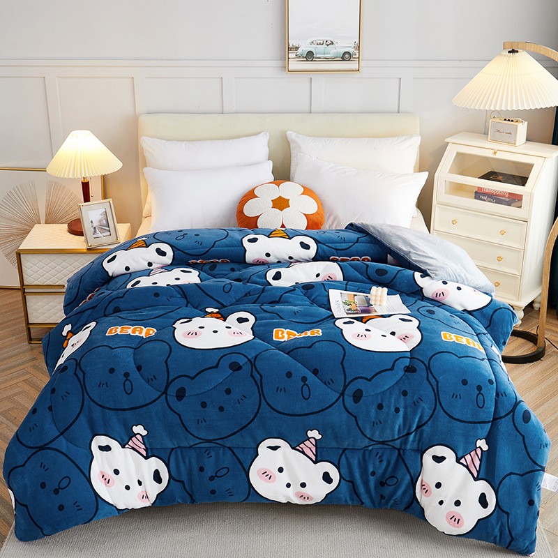 Milk Fleece Comforter Full Size