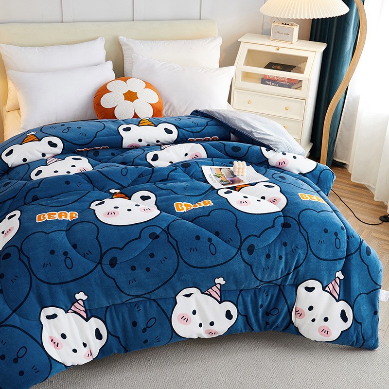 Milk Fleece Comforter Full Size